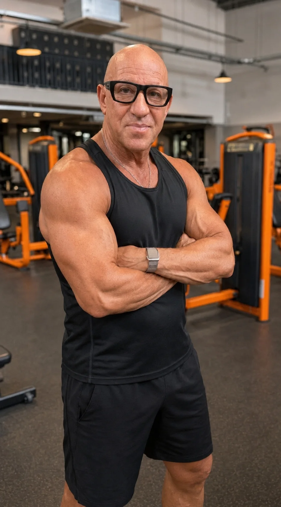 Kennet Båth på gymmet